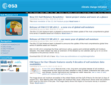 Tablet Screenshot of esa-soilmoisture-cci.org